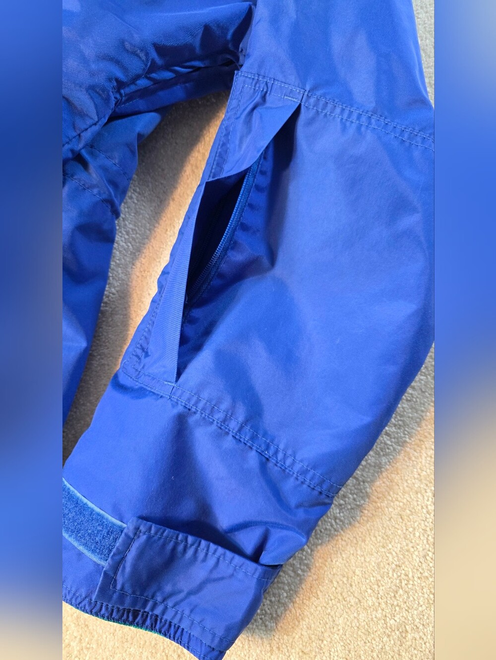 Vintage 90's Columbia Adirondack Windbreaker Blue Pullover Gorpcore Mens M - Picture 14 of 16